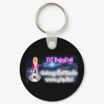 DJ BabyDoll keychains by GalaxyNetRadio DJ BabyDoll keychains