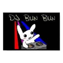DJ Bun Bun Poster posters by MFDoomDoom DJ Bun Bun Poster posters