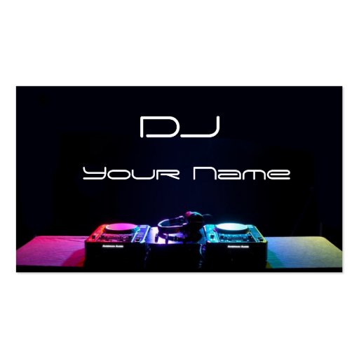 DJ  Business Card