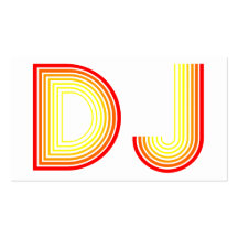 DJ BUSINESS CARD TEMPLATE