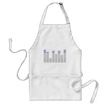 dj clubbing equalizer sound audio aprons by Tomaniac dj clubbing equalizer sound audio aprons