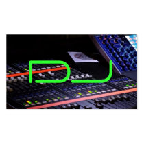 DJ  cool Business Card Templates