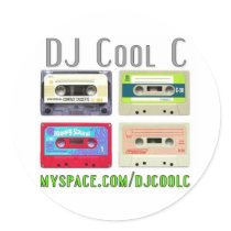 DJ Cool C Mixtape Sticker