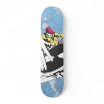 DJ dee Jay Droppin Beats Vector Skate Board