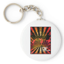 DJ Disc Jockey Customizable keychains