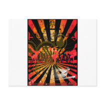 DJ Disc Jockey Customizable postcards by Dapixara DJ Disc Jockey Customizable postcards