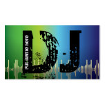 DJ Disc jokey business cards business cards