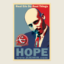 DJ Emir Hope Obama Poster posters