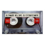 DJ Extraordinaire Cassette Tape business cards