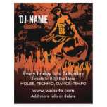 DJ Fiery Concert Music Flyer