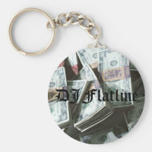 DJ Flatline Keychain