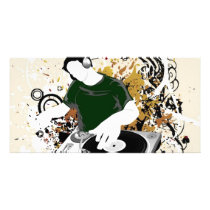 dj free vector graphic photo cards