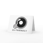 DJ Friendly cards