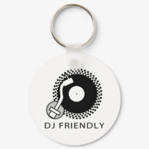 DJ Friendly keychains