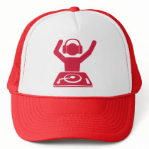 hardstyle, hardcore, trance, techno, old, skool, house, jumpstyle, gabba, gabber, hard, dance, dancer, music, club, clubbing, wear, clothing, merchandise, party, rave, raver, fantazia, qlimax, q-dance, masters, drugs, deejay, neon, smiley, pub, bar, t-shirt, tee-shirt, gas, mask, Trucker Hat with custom graphic design