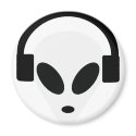 dj headphone alien area 51 magnets by Tomaniac dj headphone alien area 51 magnets