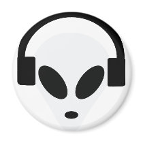 dj headphone alien area 51 magnets