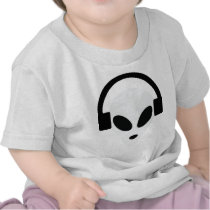 dj headphone alien area 51 shirts