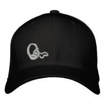 DJ Headphones Cap Embroidered Hats