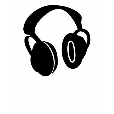 DJ Headphones Tshirts by symbols