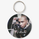 DJ J-Rock Key Chain - Customized keychains