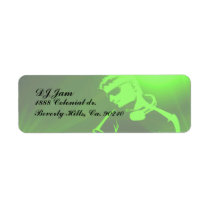 DJ Jam Set Custom Return Address Labels