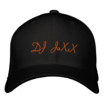 DJ JaXxX embroidered hats by klutchd DJ JaXxX embroidered hats