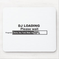 DJ Loading mousepads by HOTDJGEAR DJ Loading mousepads
