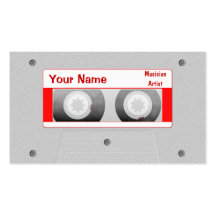 DJ Mixtape Business Card Templates