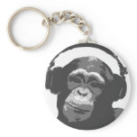 DJ MONKEY KEY CHAIN