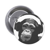 DJ MONKEY PIN