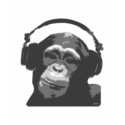 DJ MONKEY t-shirts