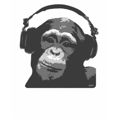 DJ MONKEY t-shirts