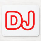 standard_mousepad - DJ - Disc Jockey DJing DJs. Are you a DJ?: Sizes 