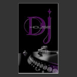 DJ, Music, Entertainment Business Card business cards