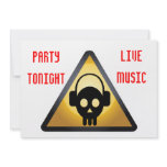 DJ party flyer Personalized Invitation