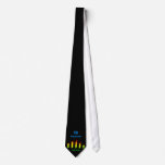 Dj Personal Equalizer Bar EQ - add your name Neckties