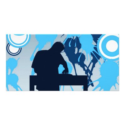 dj photo cards