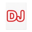  - DJ - Disc Jockey DJing DJs. Are you a DJ?: Sizes 