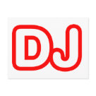  - DJ - Disc Jockey DJing DJs. Are you a DJ?: Sizes 