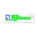 DJ R2beatz Bumper Sticker bumper stickers