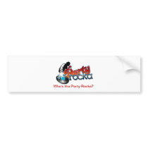 DJ Reality Show Party Rocka Bumper Stickers