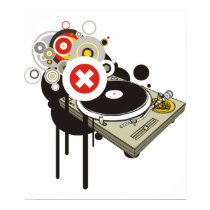 DJ Set posters by dryicons DJ Set posters