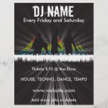 DJ Shadows Music Flyer