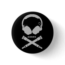 Dj Skull Buttons