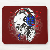 DJ Skull mousepads