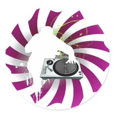 DJ stickers