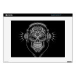 DJ Sugar Skull, dark Decals For Laptops