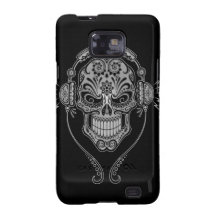 DJ Sugar Skull – dark Samsung Galaxy Case