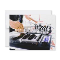 DJ SYSTEM invitations